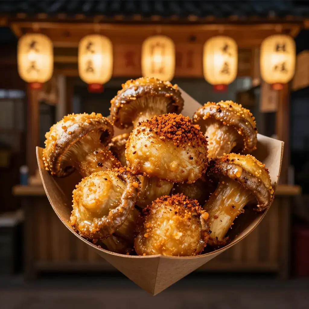 Dongbei Zha Xian Mo (东北炸鲜蘑)