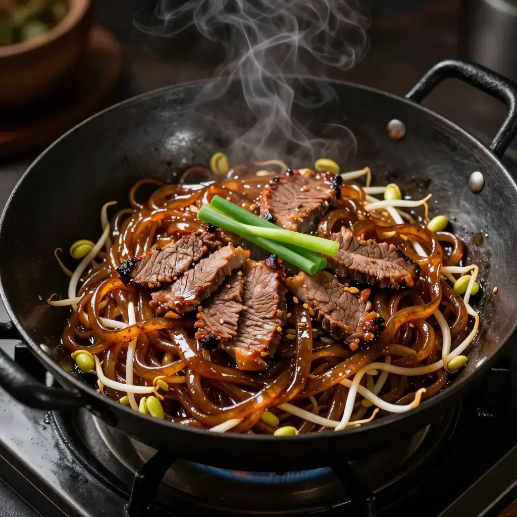 Gon Chow Ngau Ho (干炒牛河 — Cantonese Dry-Fried Beef Ho Fun)
