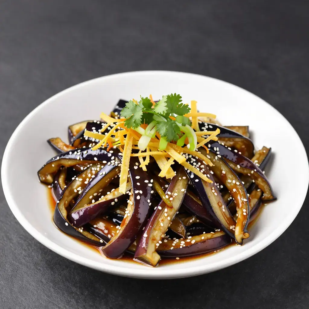 Dongbei Pao Cai Liang Ban Qie Zi (东北泡菜凉拌茄子)
