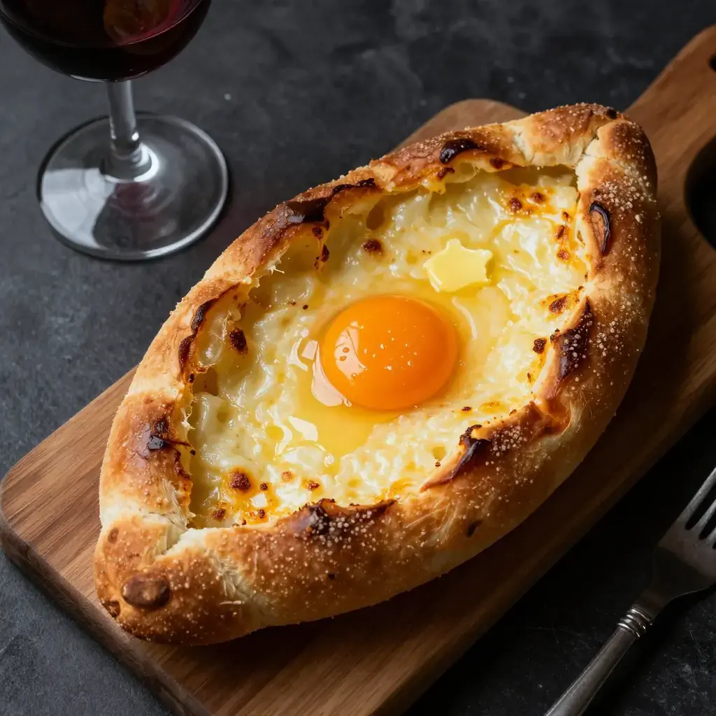 Khachapuri Adjaruli (აჭარული ხაჭაპური)
