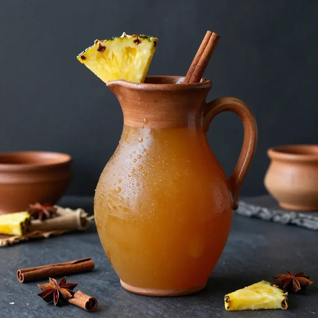 Tepache (Fermented Pineapple Drink)