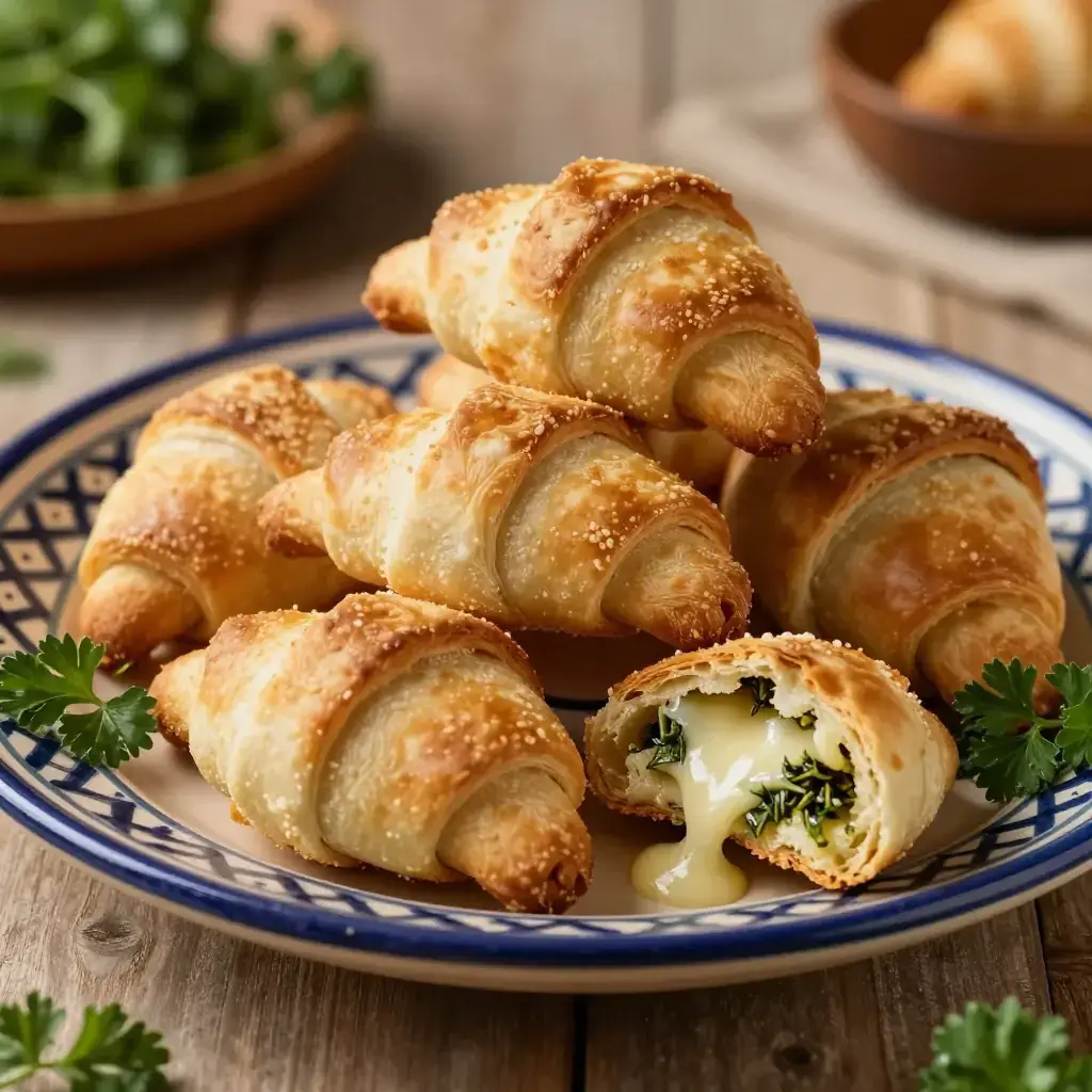 Sambousek bil Jibneh (Fried Cheese Pastries)