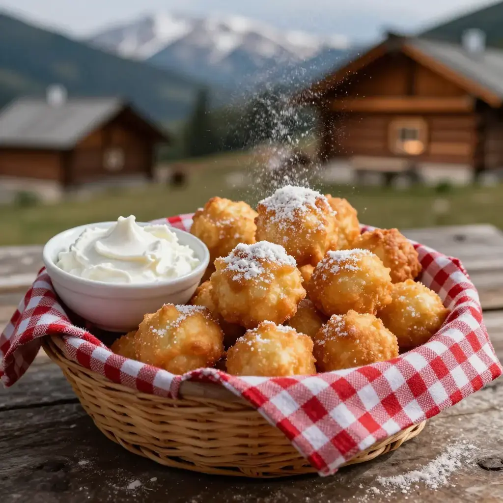 Uštipci (Уштипци — Serbian Fried Dough Fritters)