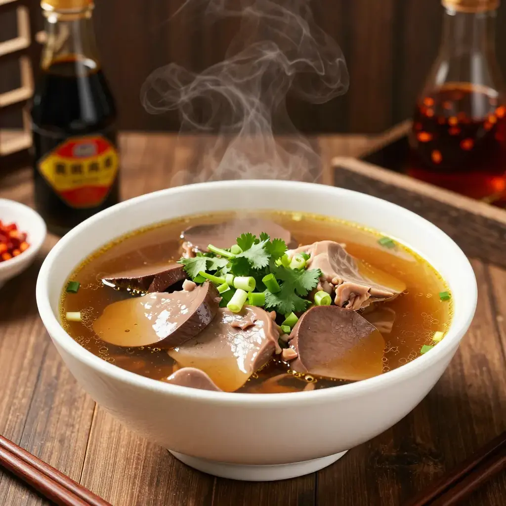 Dongbei Za Sui Tang (东北杂碎汤 — Northeast China Mixed Offal Soup)
