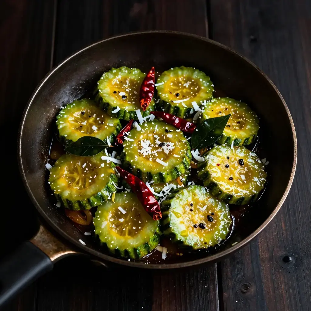 Kovakkai Poriyal (Ivy Gourd Stir-Fry with Coconut and Mustard)