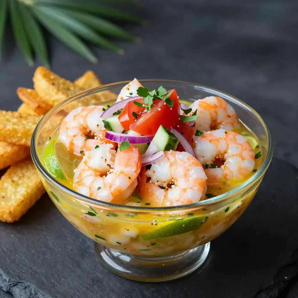 Ceviche Cubano de Camarones (Cuban Shrimp Ceviche)
