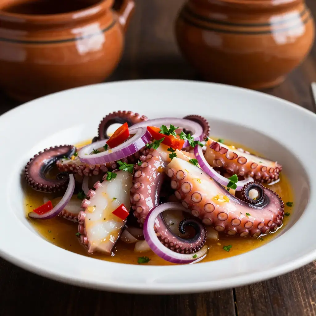 Ensalada de Pulpo a la Cubana (Cuban Octopus Salad)