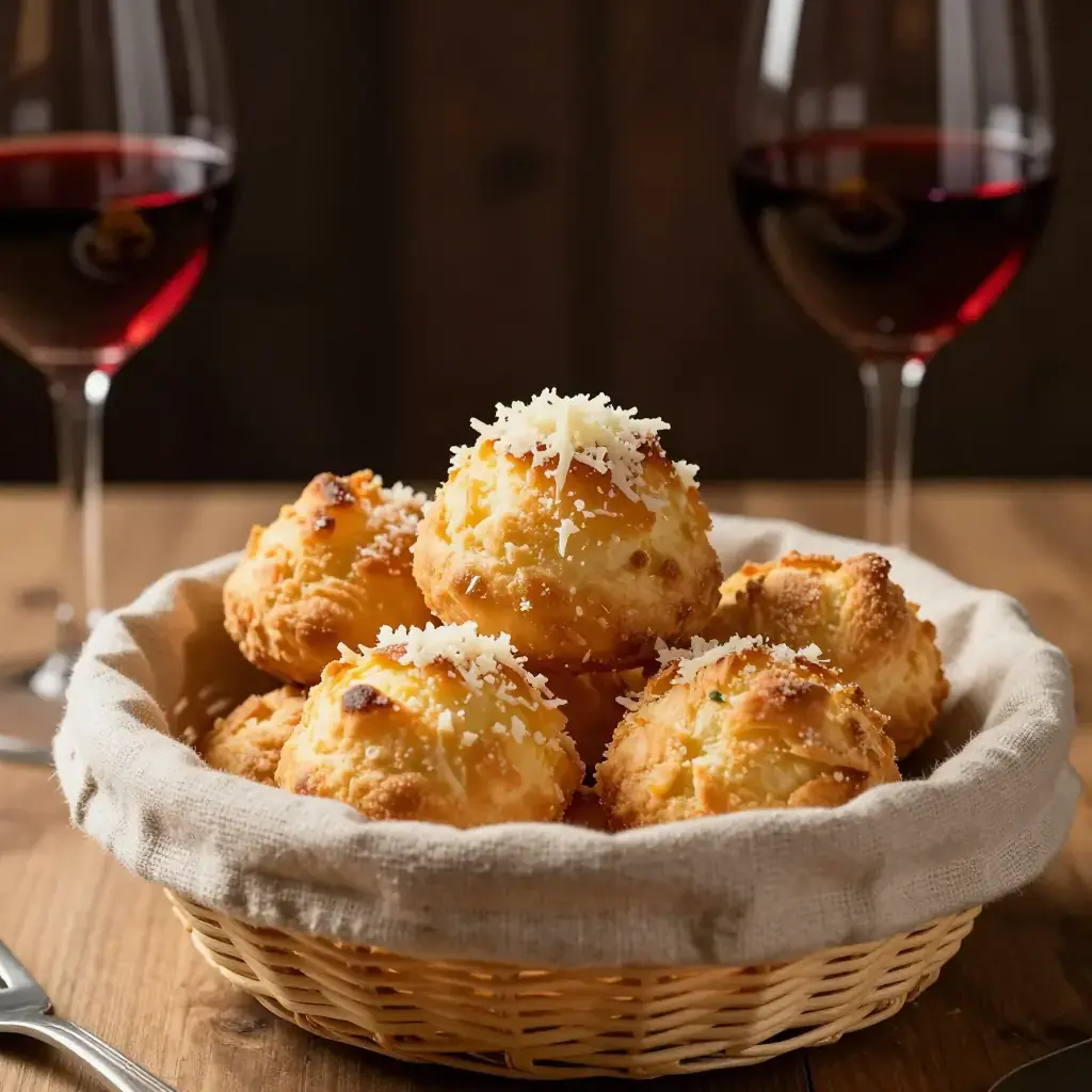 Gougères au Comté (French Comté Cheese Puffs)