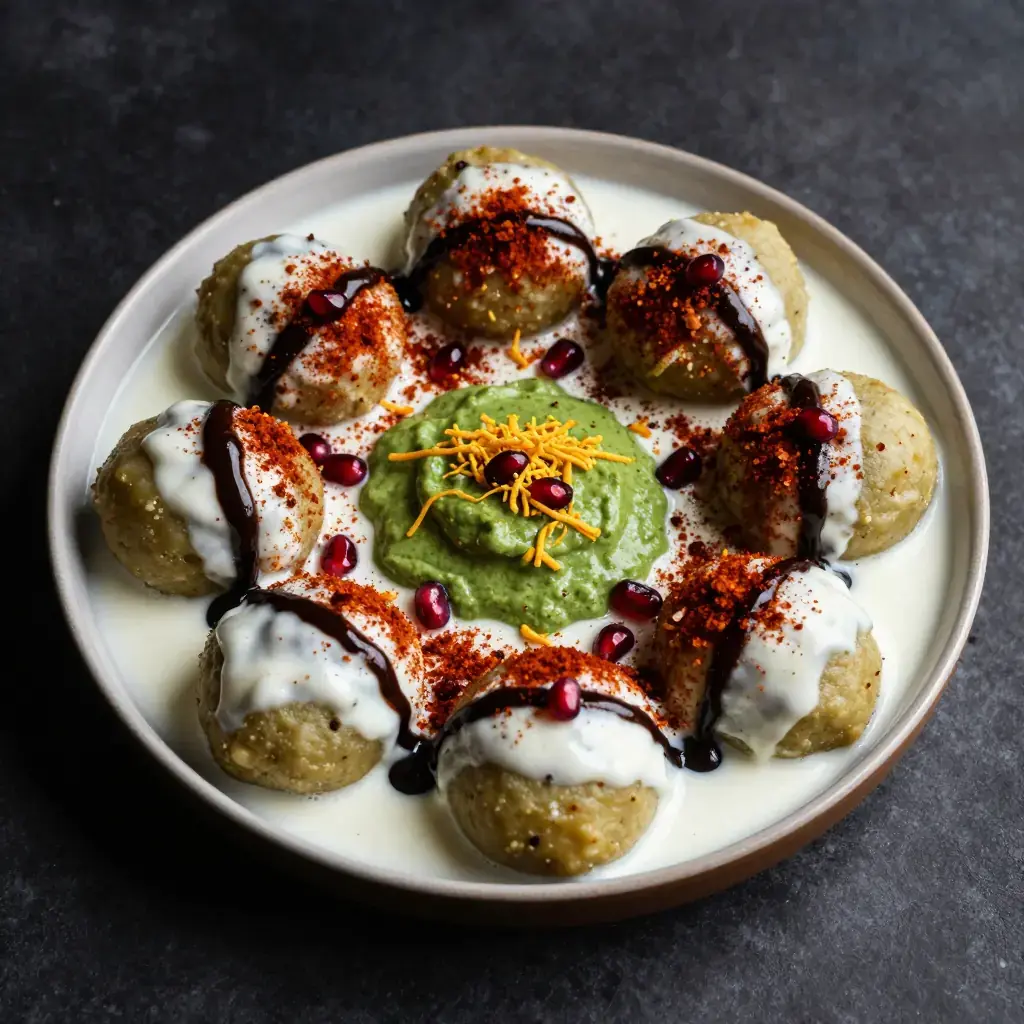Dahi Bhalle Chaat (दही भल्ले चाट)