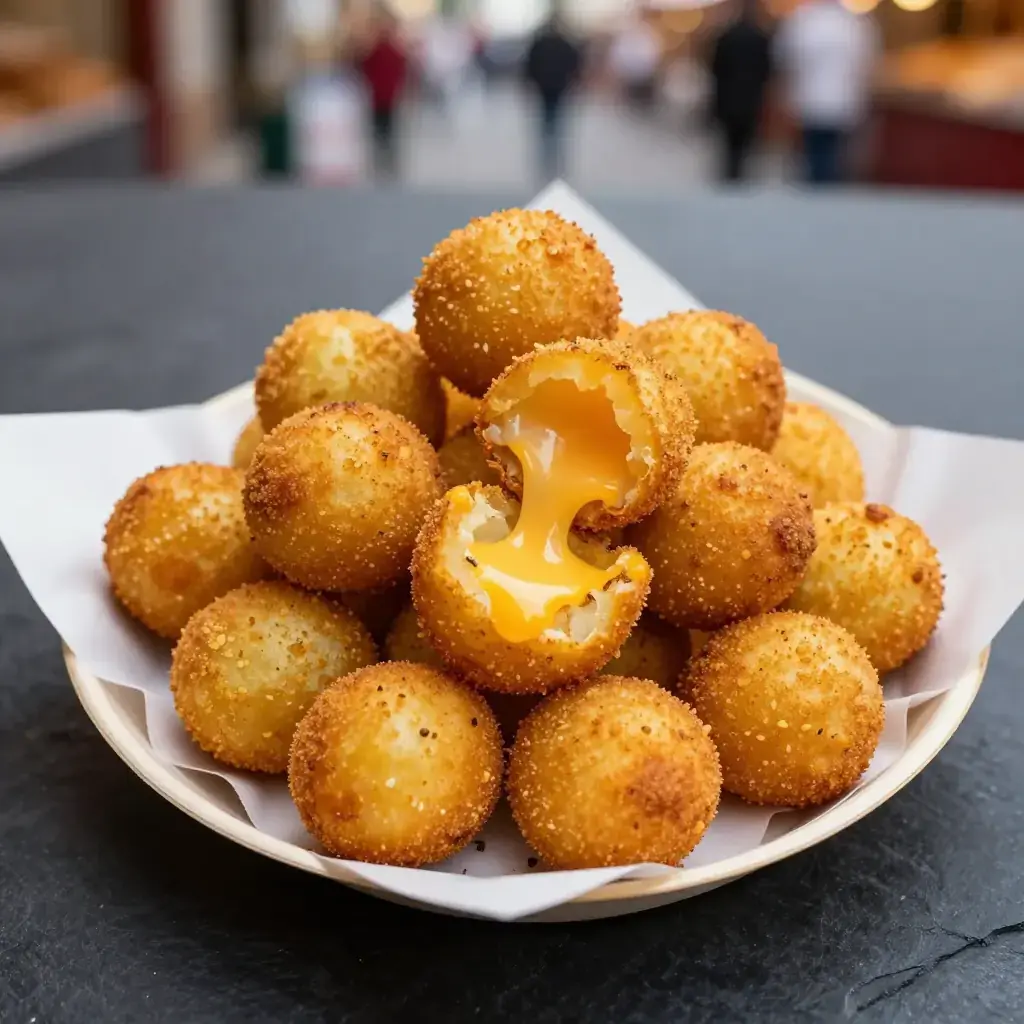 Crocchette di Patate e Provola (Neapolitan Potato and Smoked Cheese Croquettes)