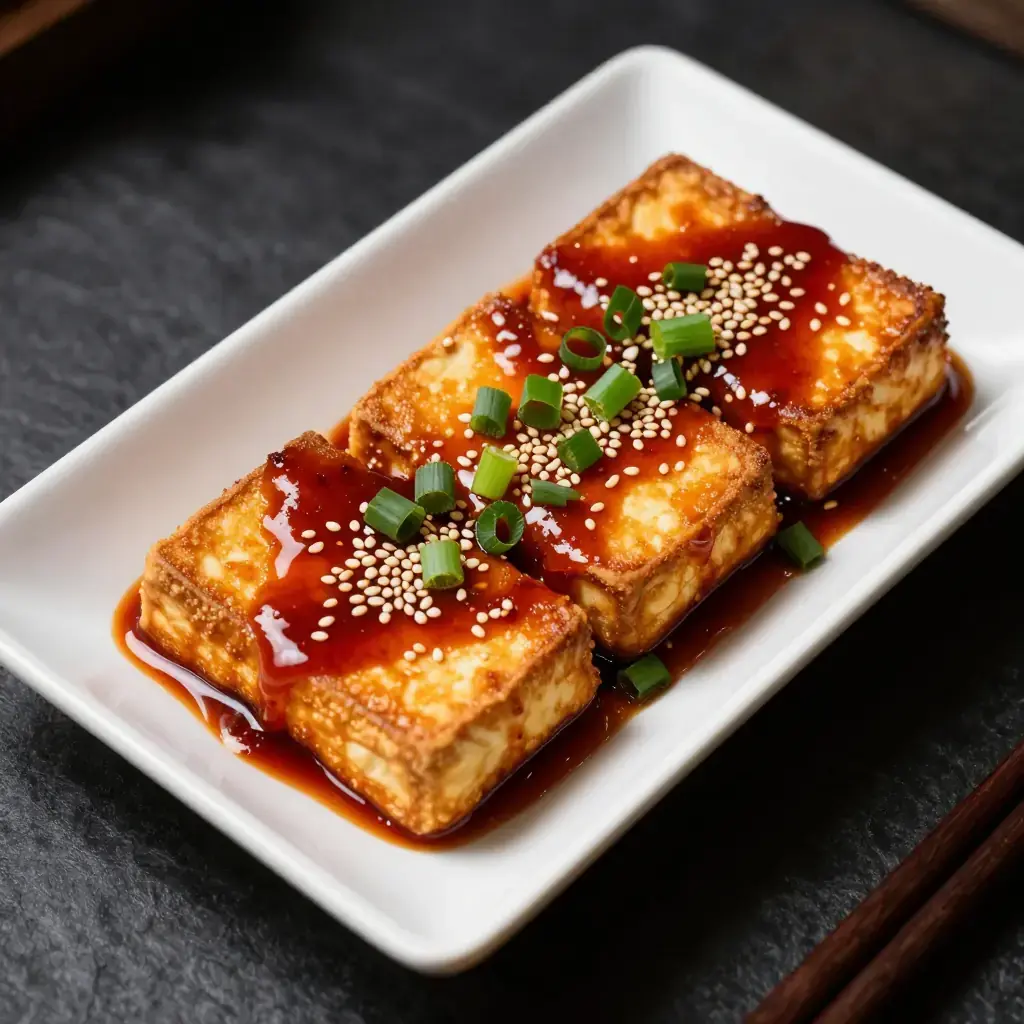 Dubu Muchim (두부무침 — Korean Seasoned Tofu with Soy and Sesame)