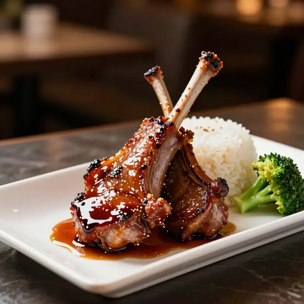 Char Siu Lamb Chops (燒羊扒)