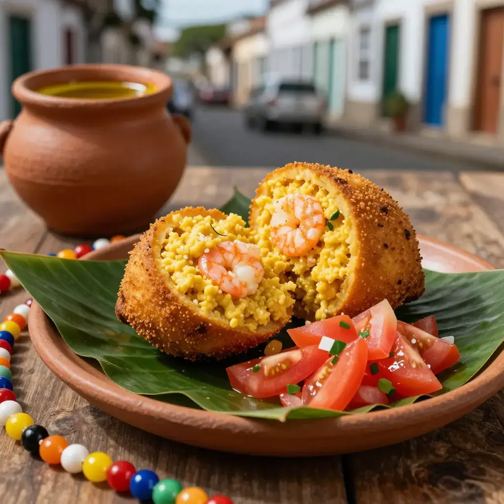 Acarajé com Vatapá (Acarajé)