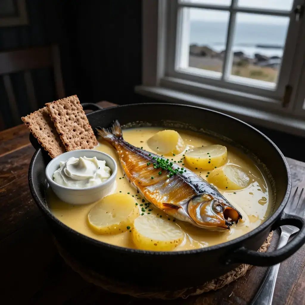Böckling med Pepparrot och Potatis (Böckling)