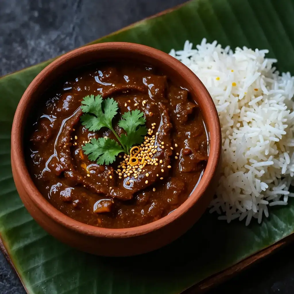 Paruppu Kuzhambu (பருப்பு குழம்பு — Tamil Lentil Tamarind Curry)