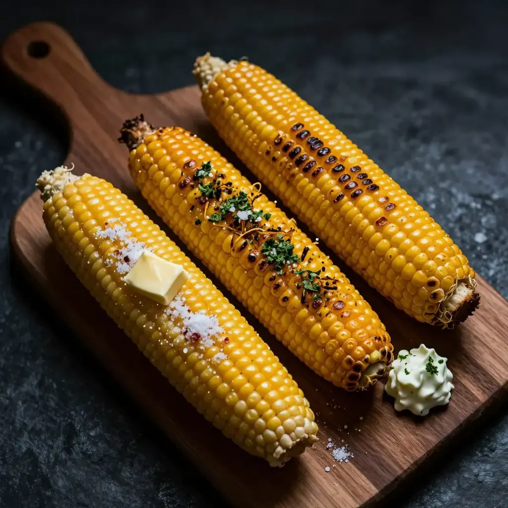 Grilled Corn Three Ways