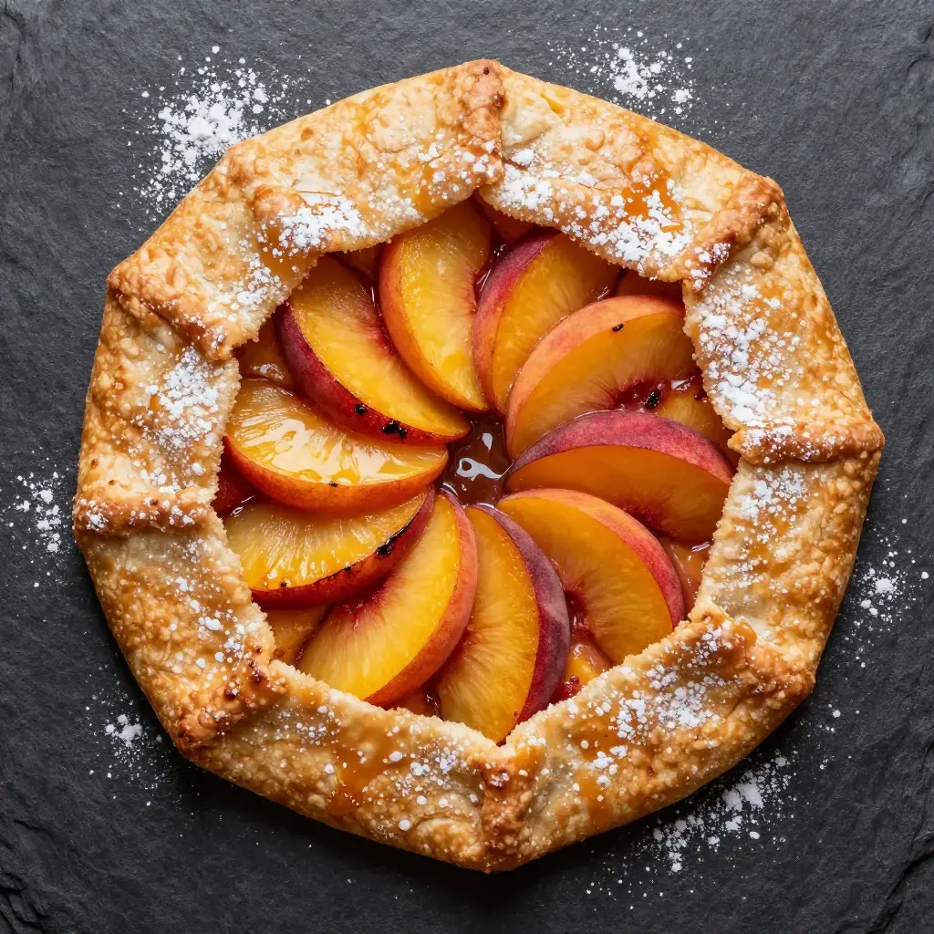 Peach Galette