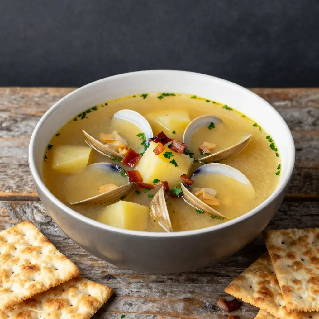 Rhode Island Clear Clam Chowder