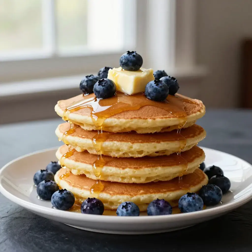 Wild Maine Blueberry Pancakes