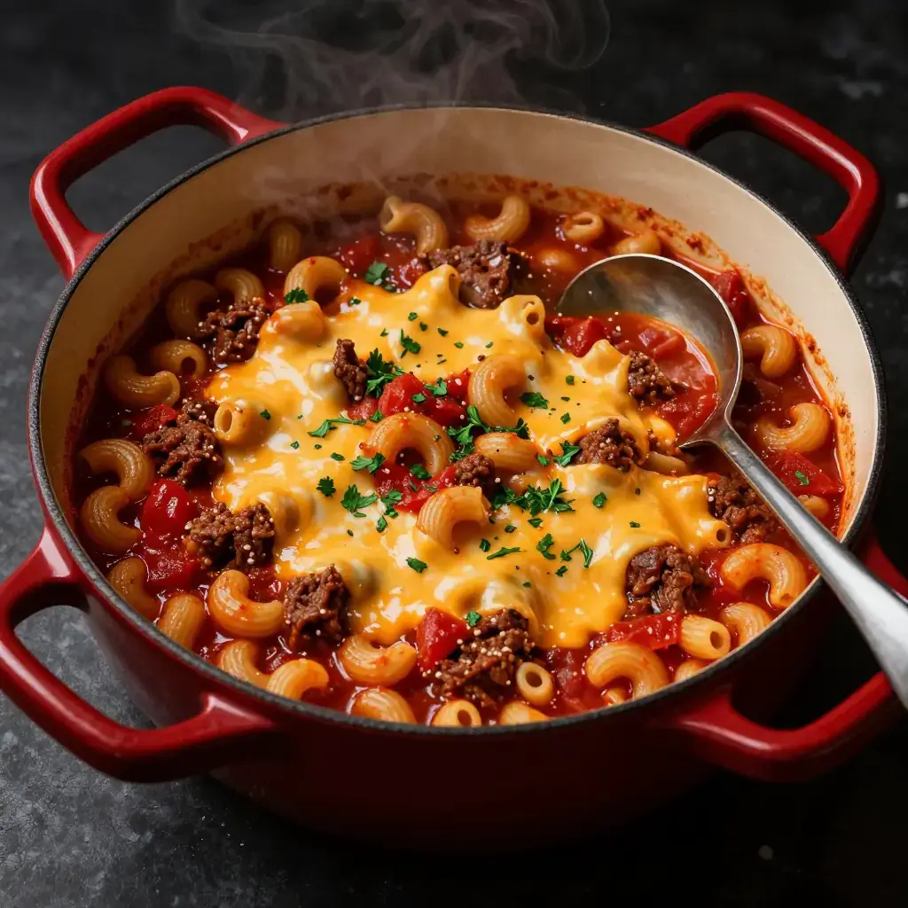American Goulash (Midwestern One-Pot)