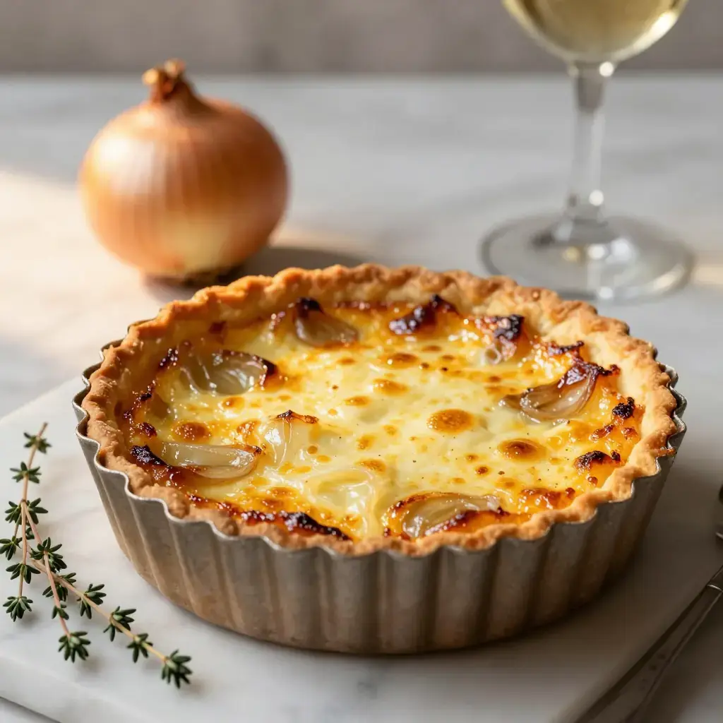 Walla Walla Onion and Gruyère Tart