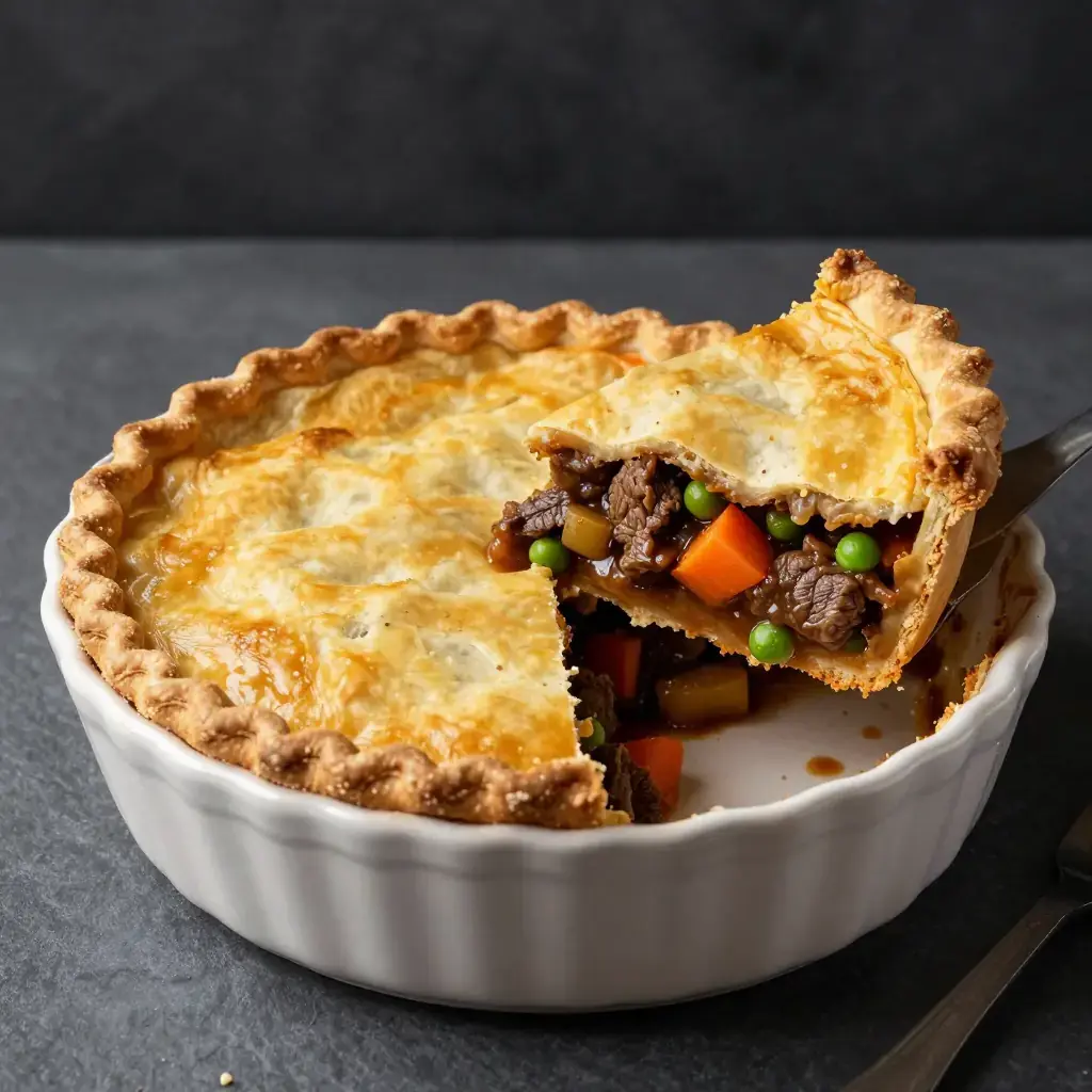 Yankee Beef and Root Vegetable Pot Pie