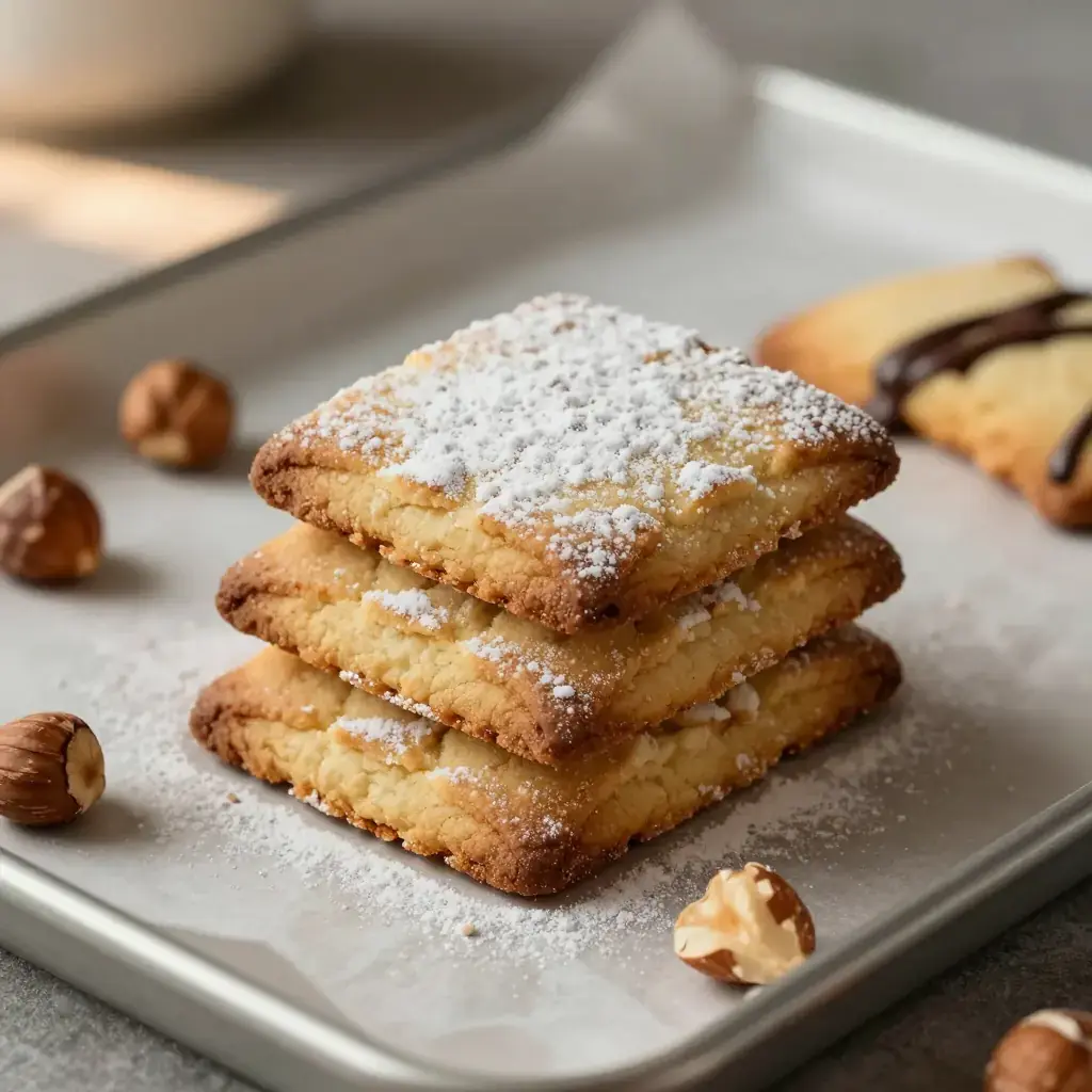 Oregon Hazelnut Shortbread Cookies