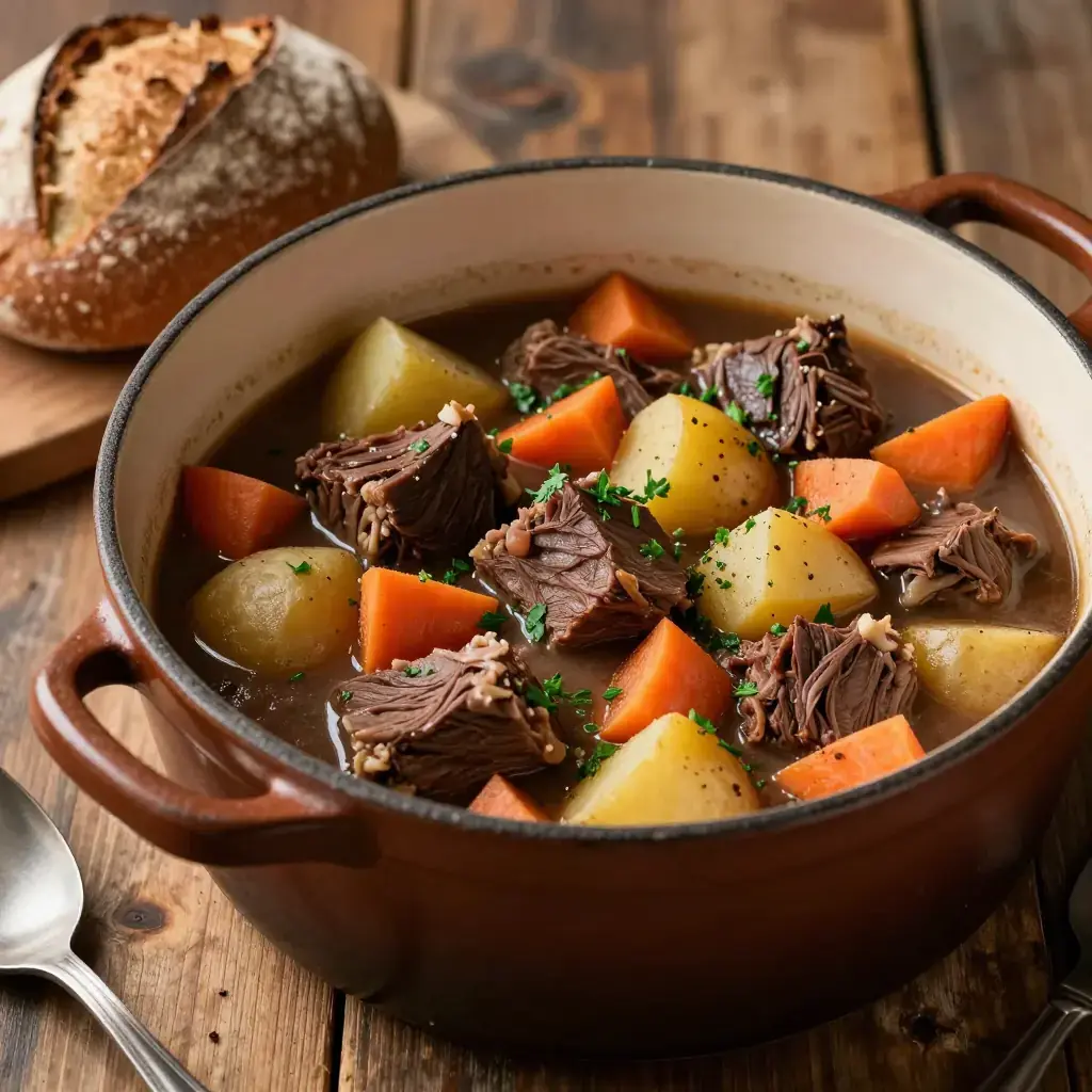Pacific NW Venison and Root Vegetable Stew