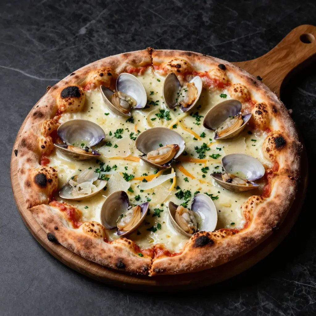 New Haven White Clam Pizza (Apizza alle Vongole)