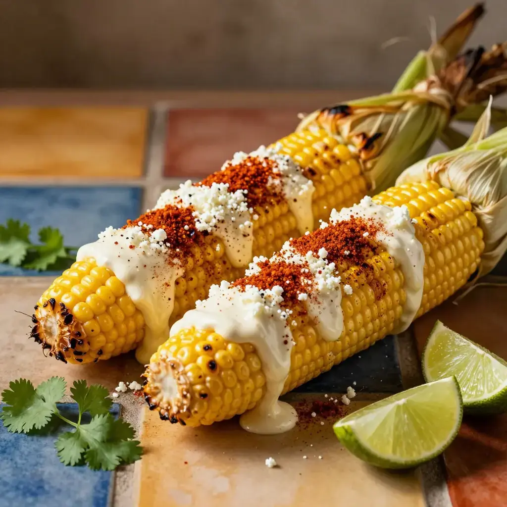Elotes Callejeros (Tex-Mex Grilled Street Corn)