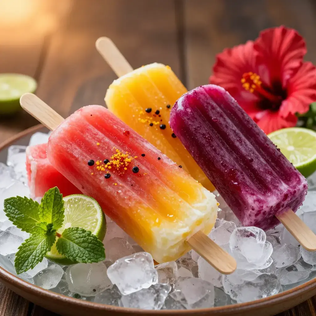 Mexican Agua Fresca Paletas (Fresh Fruit Ice Pops)