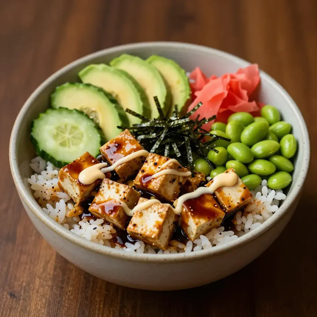 Tofu Poke Bowl